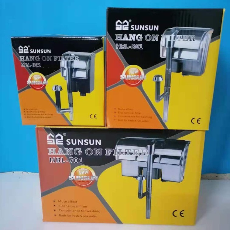 Bộ lọc treo bên bể cá Sunsun HBL-301 / 501 / 701