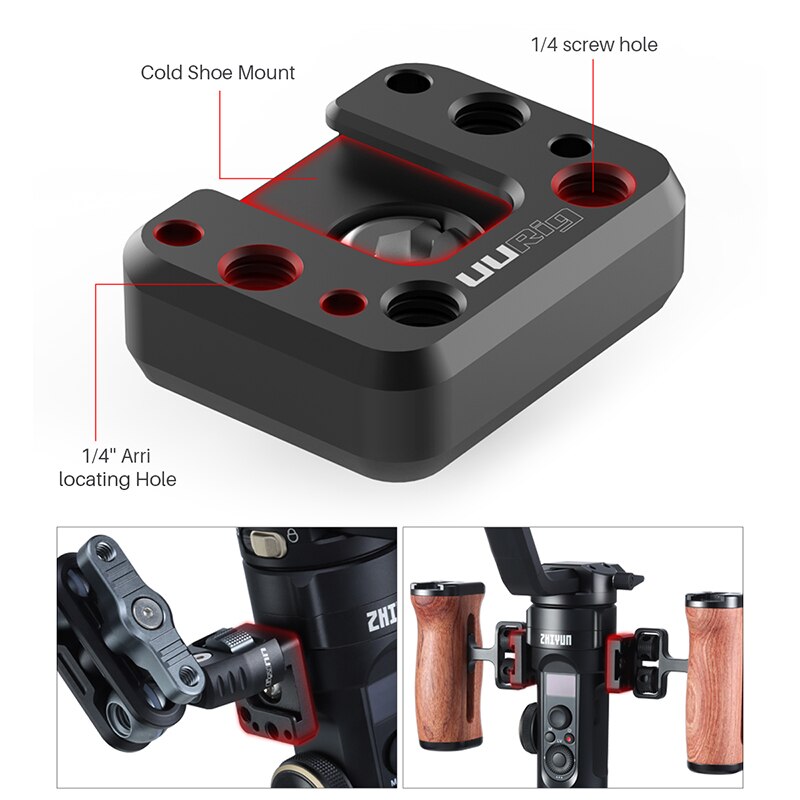 Tay Cầm Chống Rung Zhiyun Crane 2s Gimbal Với Lỗ 1 / 4 ''