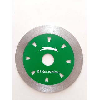 Lưỡi cắt đá mỹ nghệ xanh 110 hiệu con cò