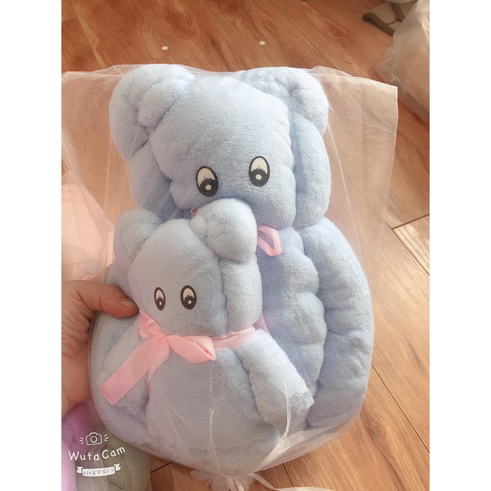 SET KHĂN TẮM LÔNG CỪU KÈM KHĂN MẶT BÔNG HÌNH GẤU SIÊU CUTE