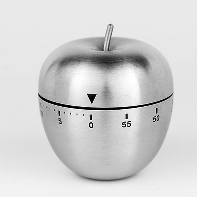 [RẺ VÔ ĐỊCH] Đồng hồ thời gian Pomodoro táo thép