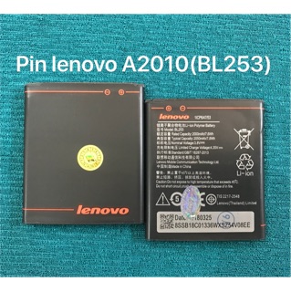 Pin lenovo bl253 của máy a2010 zin theo máy - mới 100%