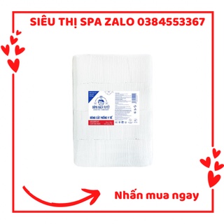 Bông bạch tuyết y tế cắt miếng sẵn gói 500g