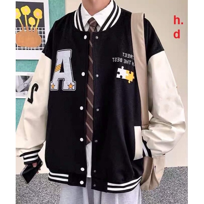 Áo khoác bomber A sao HD12