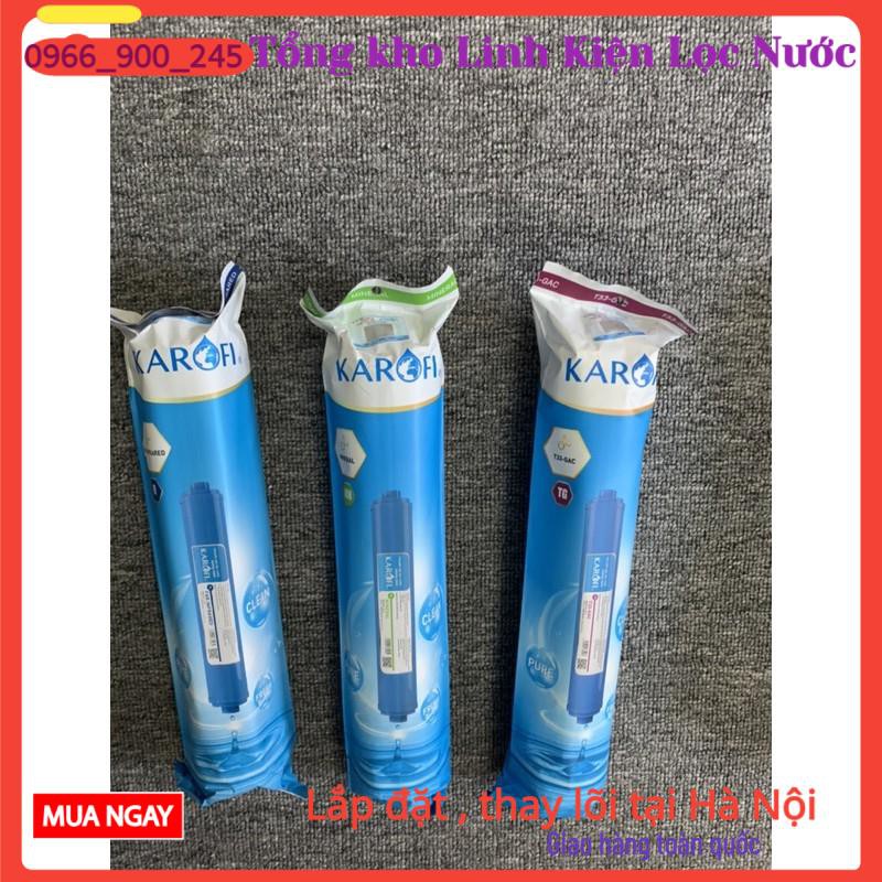 Combo 3 Lõi Lọc Số 5,6,7 Karofi 👉 Bộ Tạo Khoáng Số 567 👉 Lõi Gac - T33 Karofi