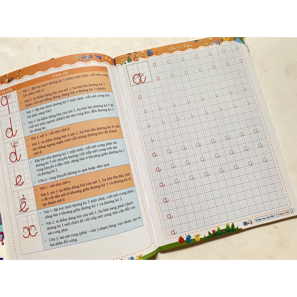 Sách - Cùng Con Vào Lớp 1 - Toán + Luyện Viết