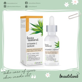 [DATE 8/2022] Serum sáng da, mờ thâm, đều màu da Instanatural Vitamin C 30ml