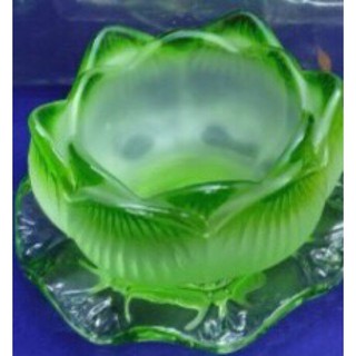 đế nến hoa sen lưu ly nhiều màu(mẫu mới )