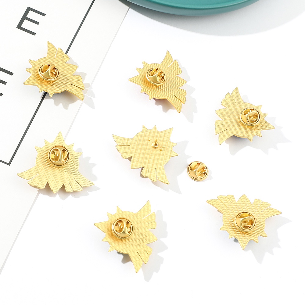 Pin cài áo Vision nguyên tố Thảo Phong Lôi Băng Thủy Hỏa Nham 3 nước Mondstadt Liyue Inazuma Game Genshin Impact - GC465