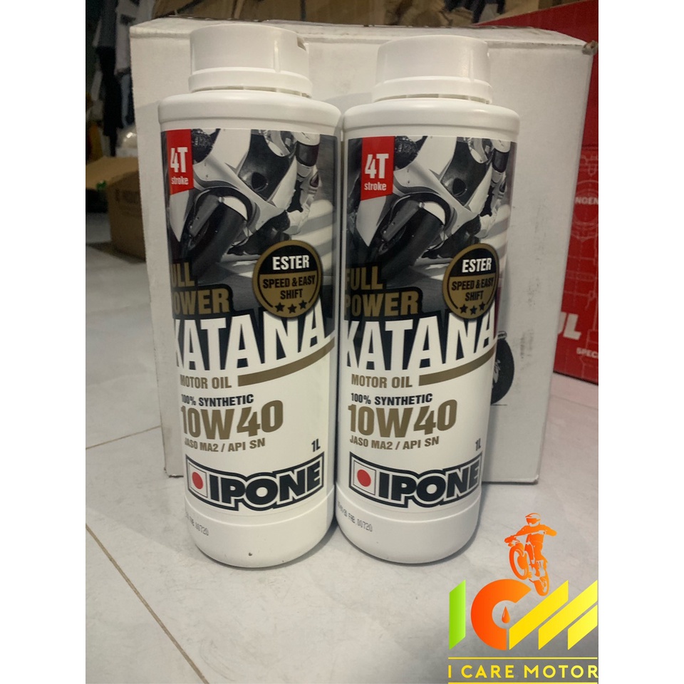 Nhớt Cao Cấp IPONE Full Power Katana 10w40 4T tổng hợp gốc EsterChính Hãng