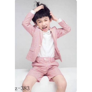 Combo nguyên set quần áo bé trai Hàn Quốc 6-8 tuổi dễ thương lịch lãm