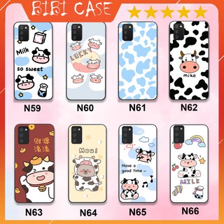 Ốp SAMSUNG A03s bò sữa cow đáng yêu . Vỏ lưng SS galaxy chính hãng cực đẹp
