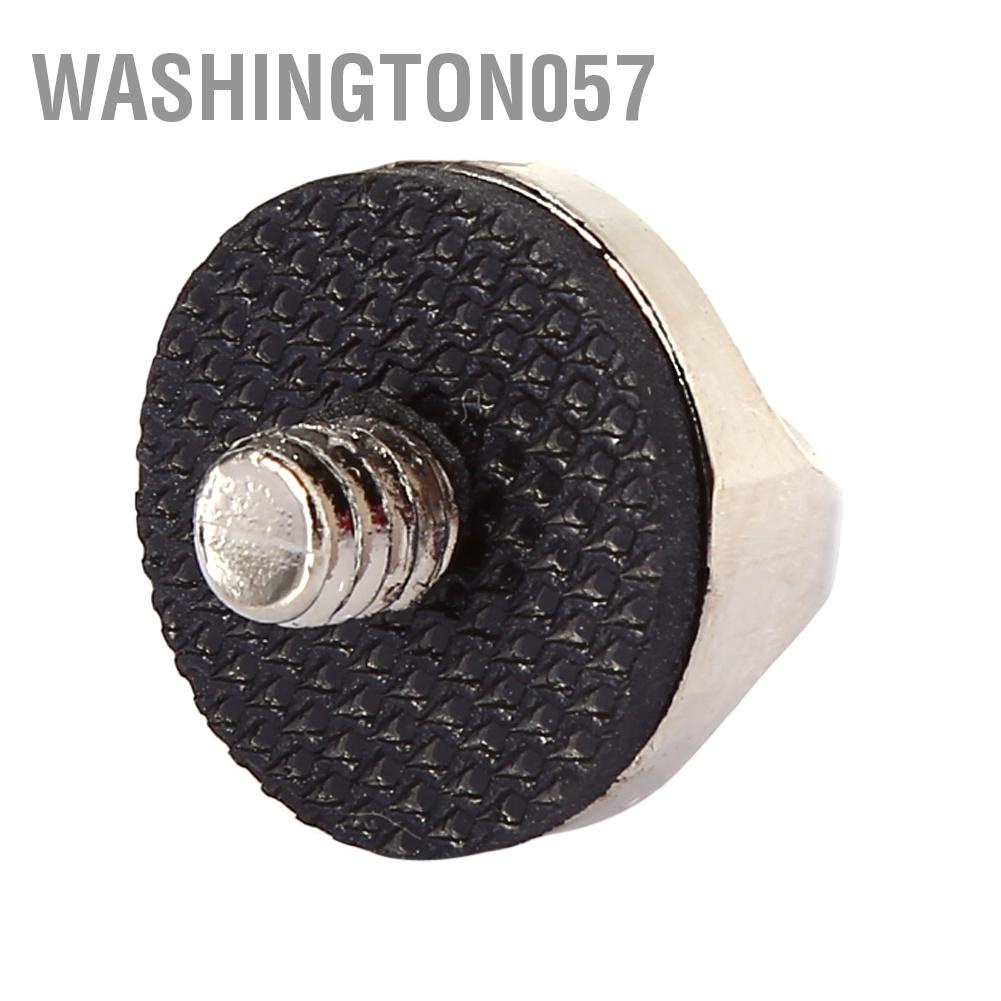 Hàng Hot Bộ chuyển đổi vít bạc 1/4 &quot;cho chân máy ảnh Chân máy ảnh nhả nhanh Giá đỡ tấm Hàng giao ngayWashington057