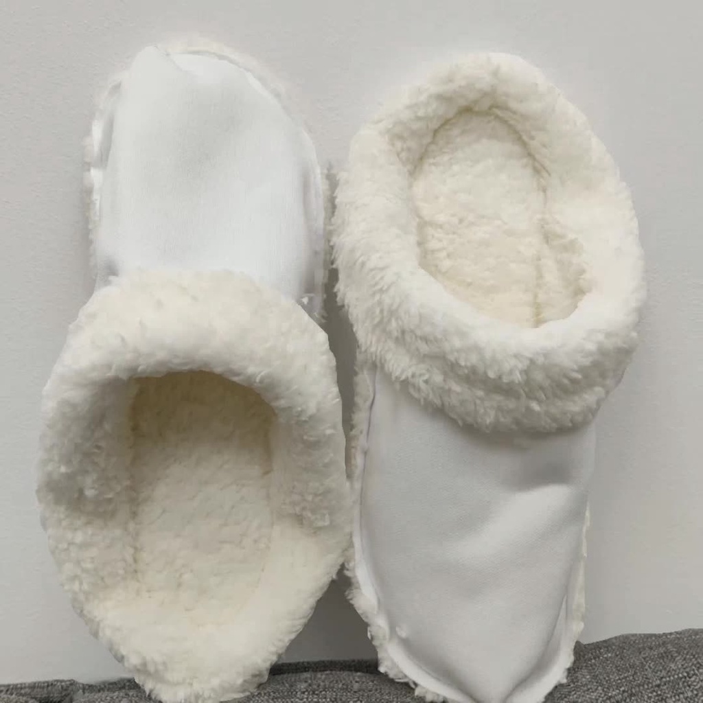 Lót lông gắn dép crocs vải bông siêu ấm Tacostore