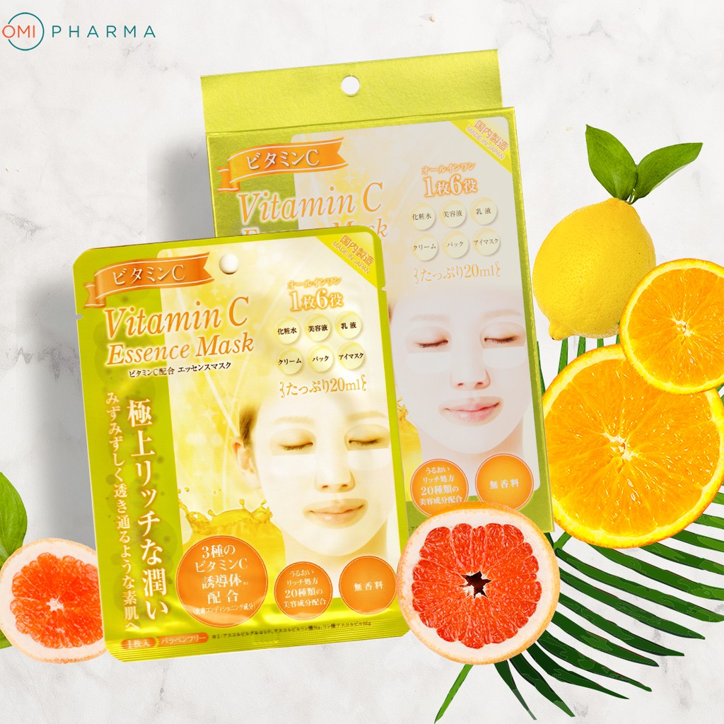 Mặt nạ dưỡng ẩm & làm sáng da G-Vitamin C Essence Mask