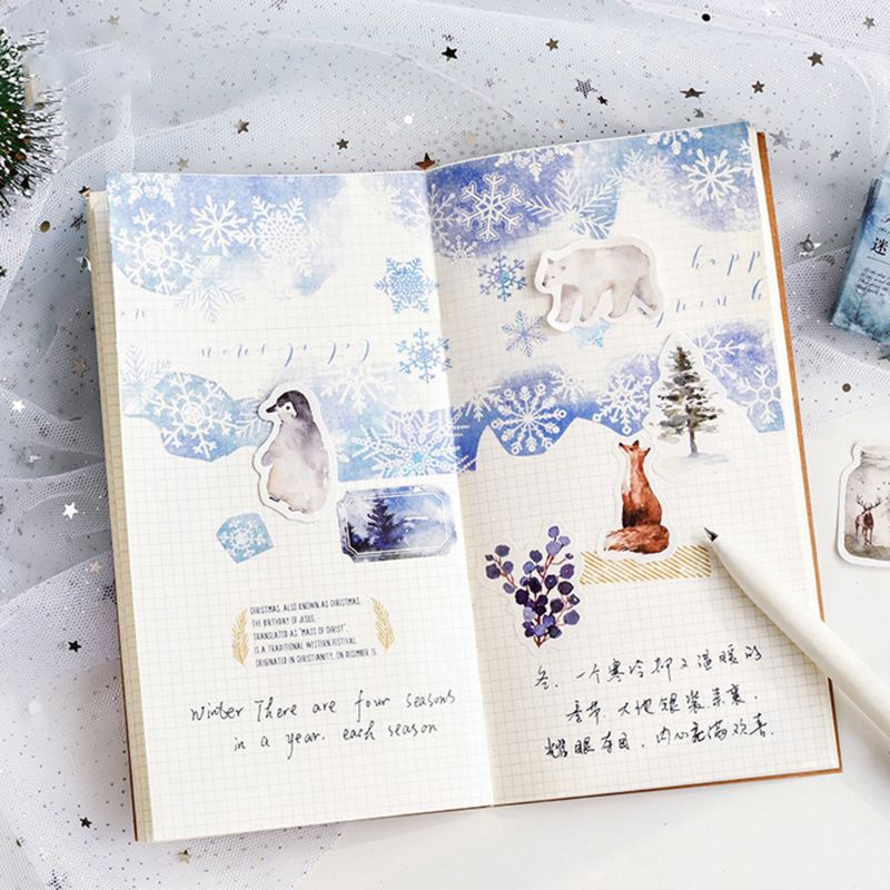 Set 46 Miếng Dán Trang Trí Dễ Thương