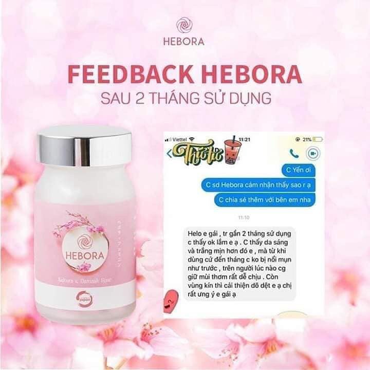 [Bán sỉ] Viên uống nước hoa Hebora đến từ Nhật | WebRaoVat - webraovat.net.vn