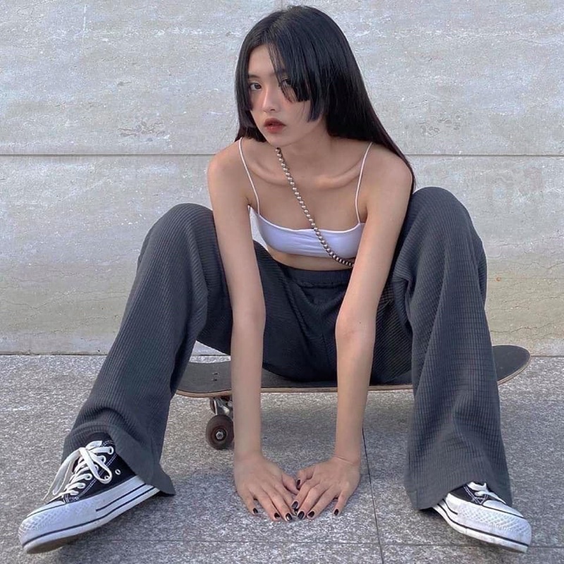 Quần dài thun gân unisex 67% - DADDY PANTS