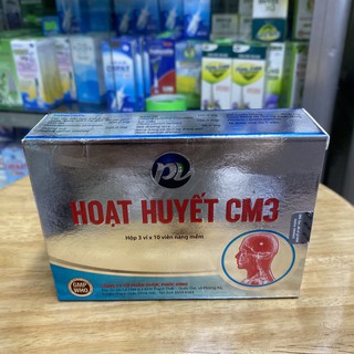 Hoạt Huyết CM3 hộp 3 vỉ x 10 viên