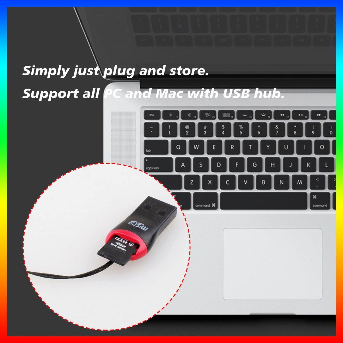 Đầu Đọc Thẻ Nhớ Mini Usb 2.0 T-Flash Tf M2 M 2 Hỗ Trợ 2gb 4gb 8gb 16gb