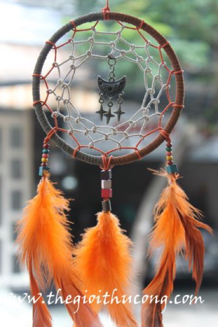 Set nguyên liệu làm dreamcatcher 12cm