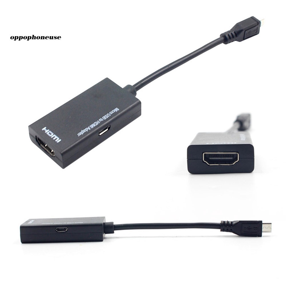 Cáp chuyển đổi 1080P Micro USB sang HDMI kết nối HDTV/ điện thoại di động