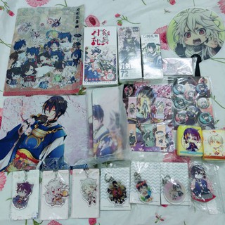 MÓC KHÓA postcard bookmark TOUKEN RANBU