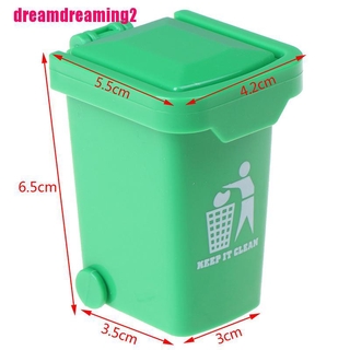 Thùng Rác mini Trang Trí Nhà Búp Bê