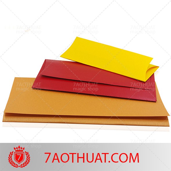 Đạo cụ ảo thuật cận cảnh : Phong bì biến đổi tiền ( 3 lần )