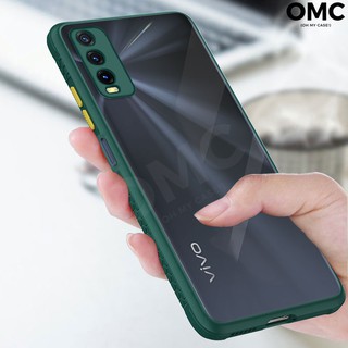 Ốp Lưng Chống Sốc Trong Suốt Viền Mềm Cho Vivo Y20S Y12S Y20