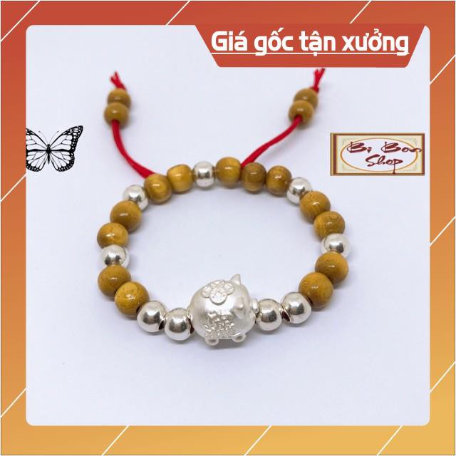 VÒNG DÂU MIX GIÁP - BI BẠC ĐÚC [ Bảo hành Vĩnh viễn ]