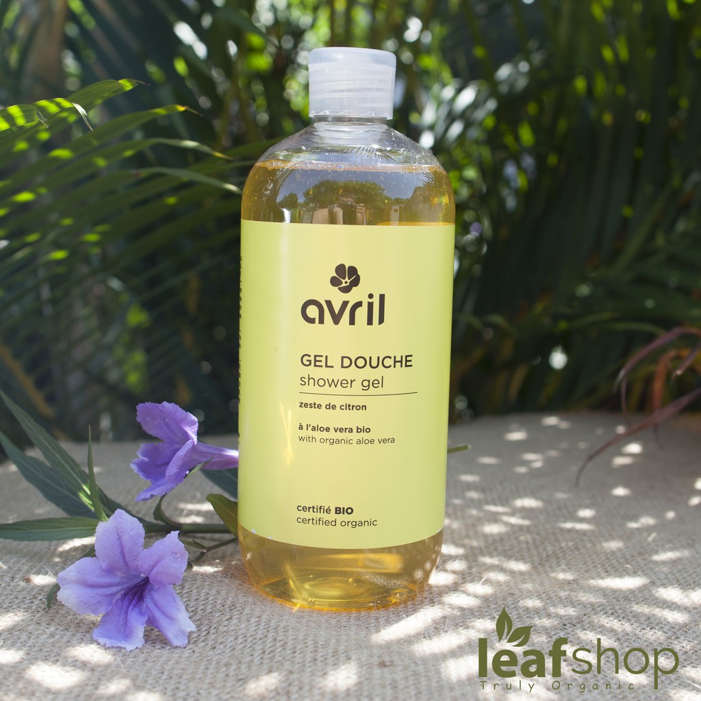 Sữa tắm hữu cơ AVRIL 500ML hương thơm tự nhiên, dịu nhẹ cho làn da