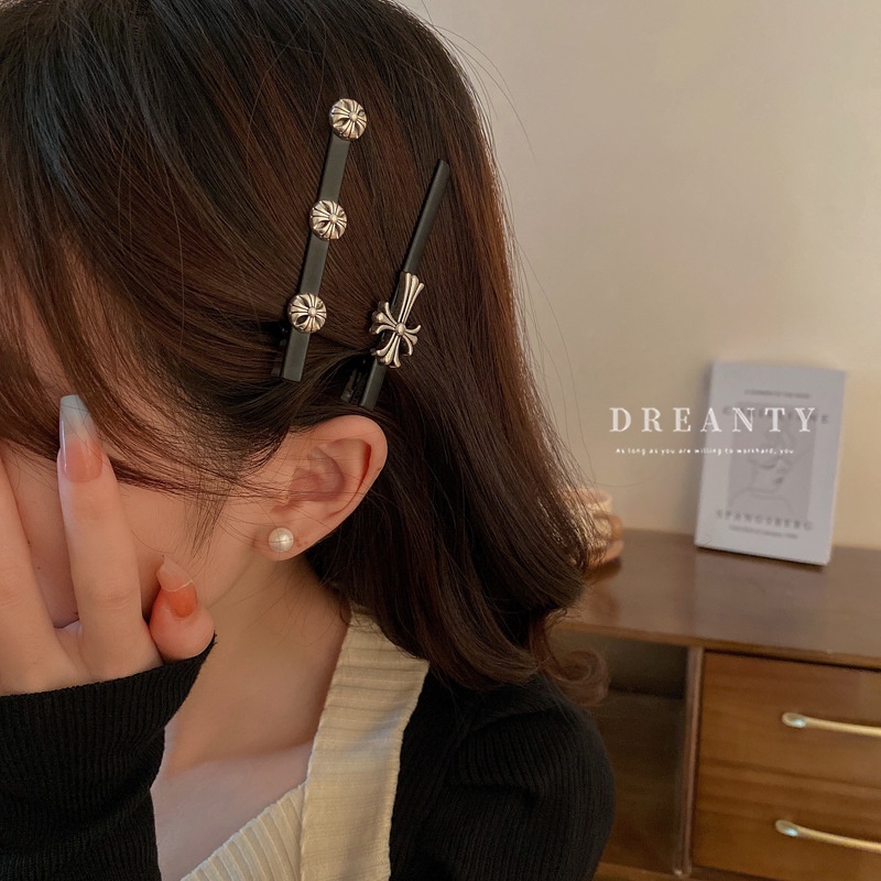 Kẹp Tóc Mỏ Vịt Phong Cách Retro Độc Đáo Thời Trang