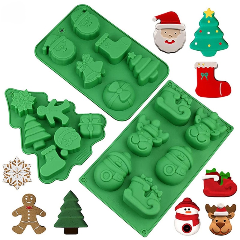 Khuôn Silicone Tạo Hình Làm Bánh Kẹo Hình Sáng Tạo