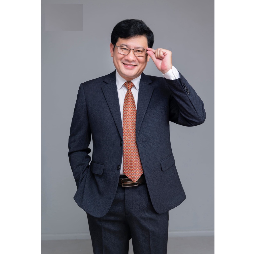 Vest hồng ngọc trung niên cao cấp, bộ vest trung niên xuất khẩu