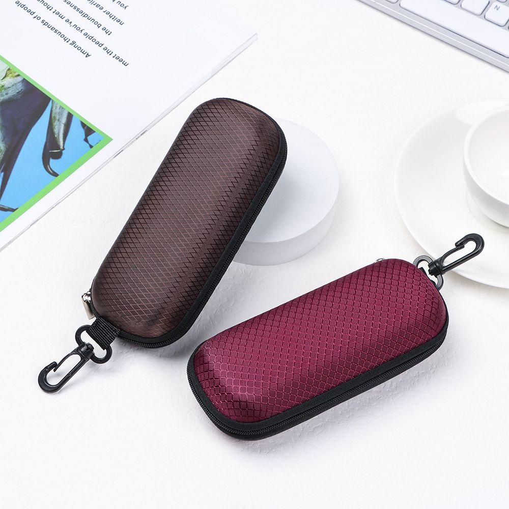 ME Hộp Đựng Mắt Kính Có Khóa Kéo Thời Trang Giá Đỡ