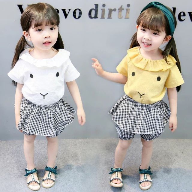Sét bộ cotton cho gái điệu