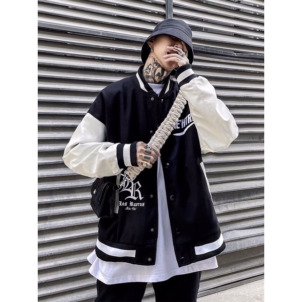 Áo bomber nỉ phối 33