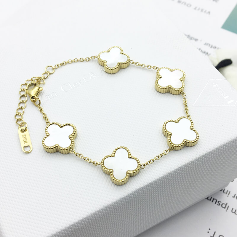 Vòng tay mạ vàng phong cách Hàn Quốc mới năm 2021