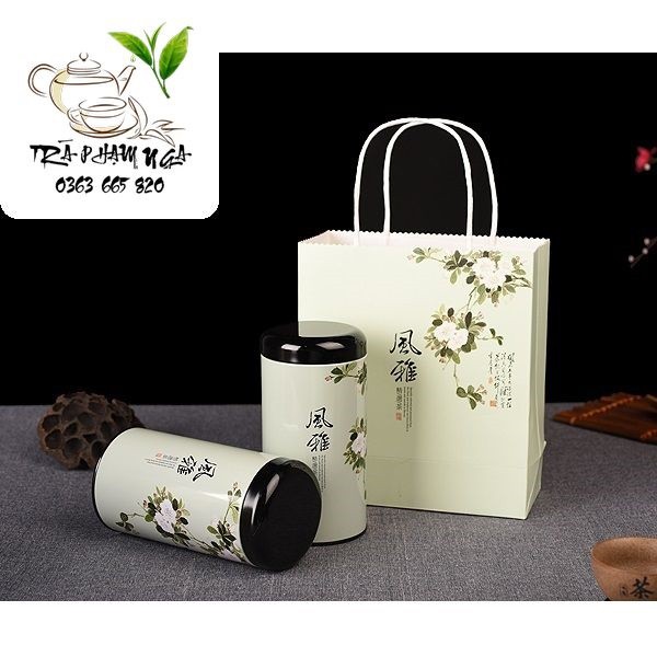 Hộp đựng trà, hũ đựng trà, lọ đựng thảo mộc khô và cafe  - Trà Thái Nguyên Phạm Nga
