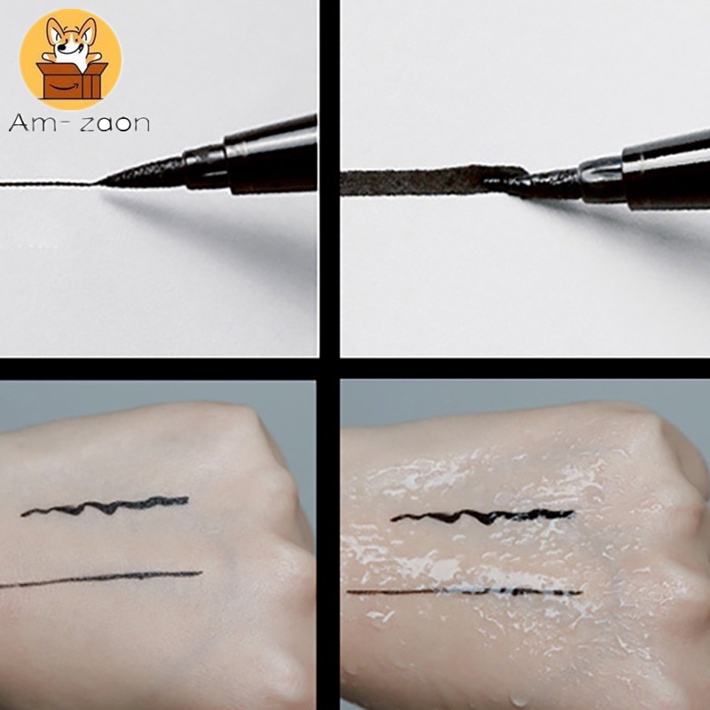 Bút Kẻ Mắt Dạng Lỏng Màu Đen Chống Thấm Nước Lâu Trôi