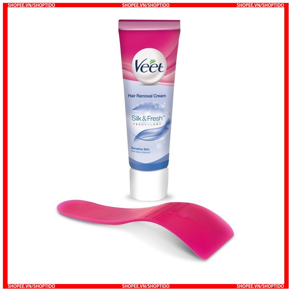 [Mã COS2704 giảm 8% đơn 250K] Kem Tấy Lông Đa Năng Veet Silk&Fresh 100ML Chính Hãng Pháp NPP Shoptido