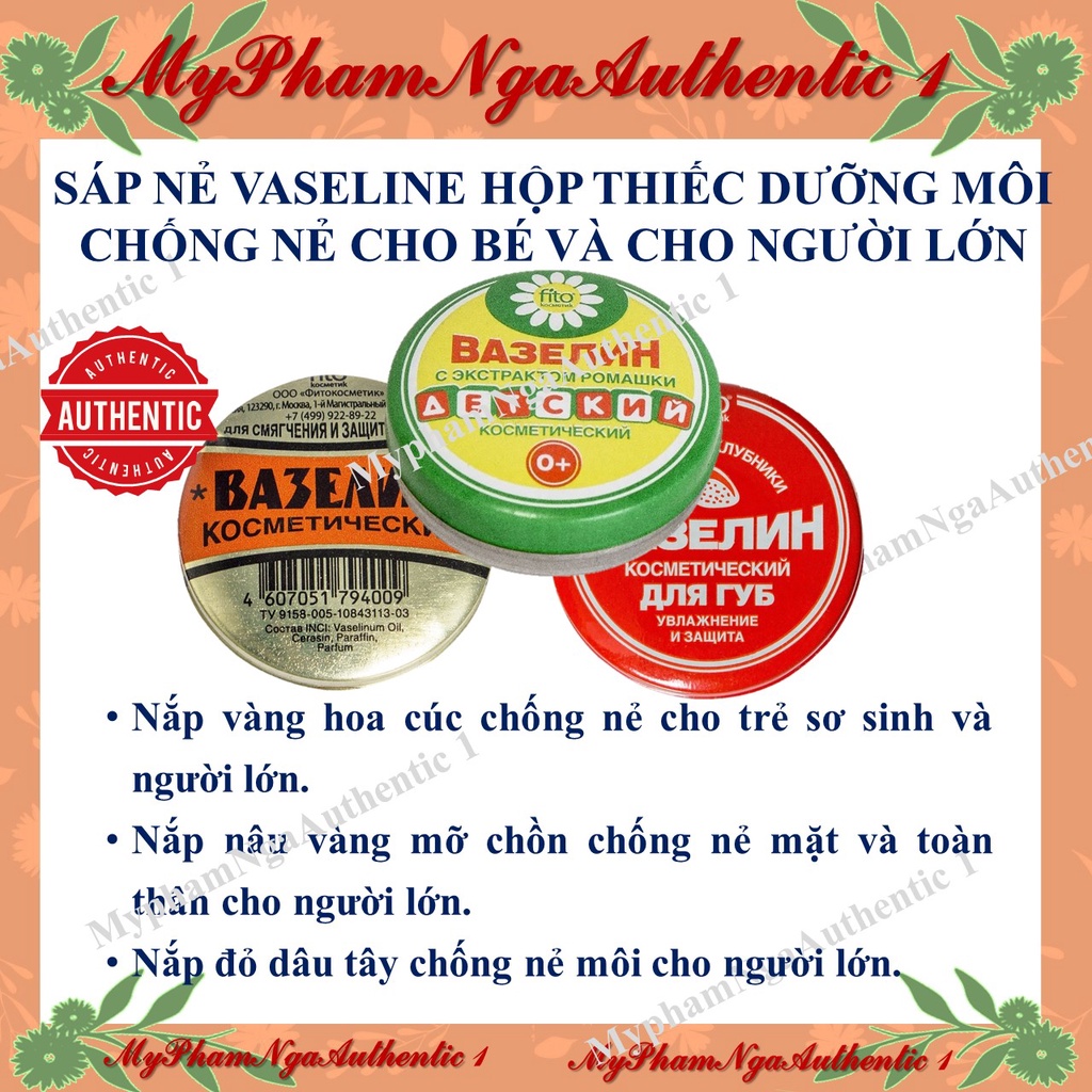 Sáp nẻ VASELINE