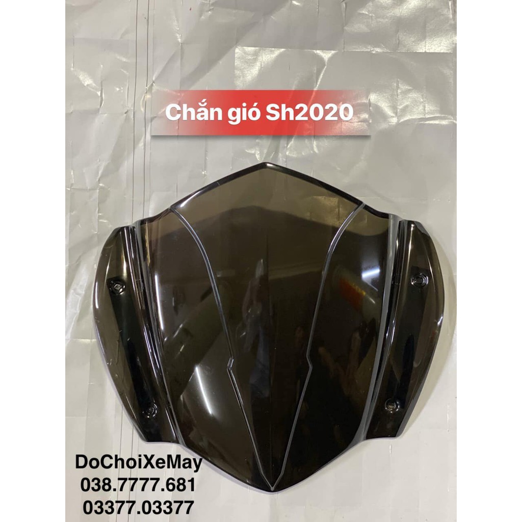 Ốp đầu chắn gió SH 2020 gắn như ZIN liền lạc rất đẹp . DoChoiXeMay