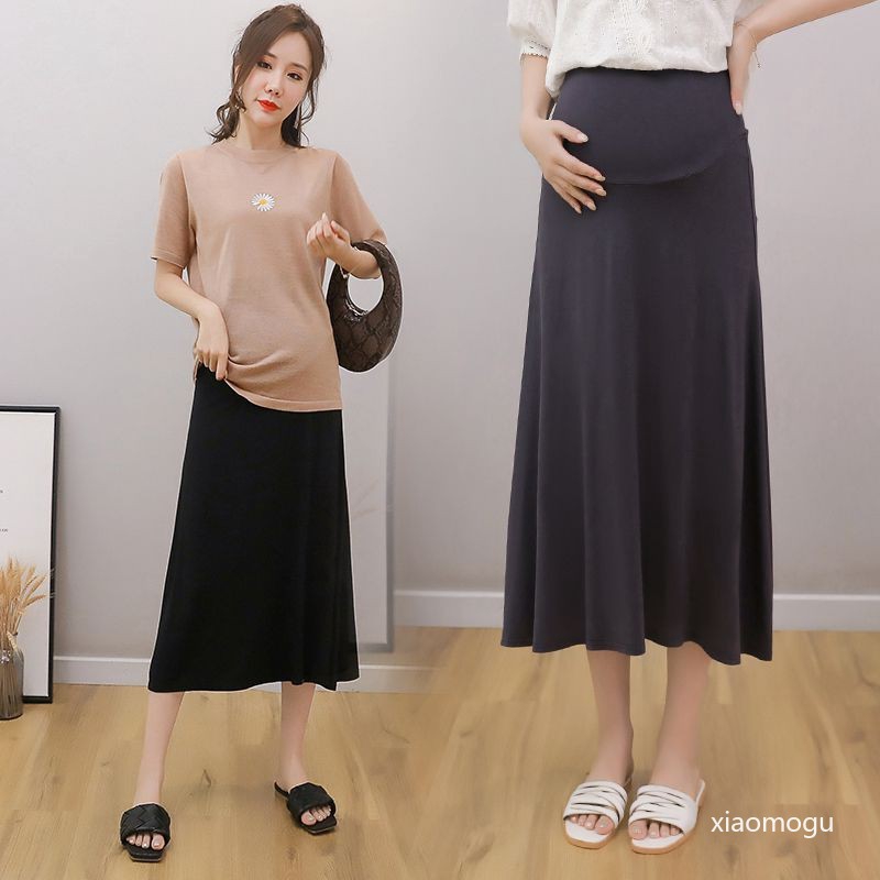 Chân Váy Dài Lưng Cao Thời Trang Cho Mẹ Bầu | BigBuy360 - bigbuy360.vn