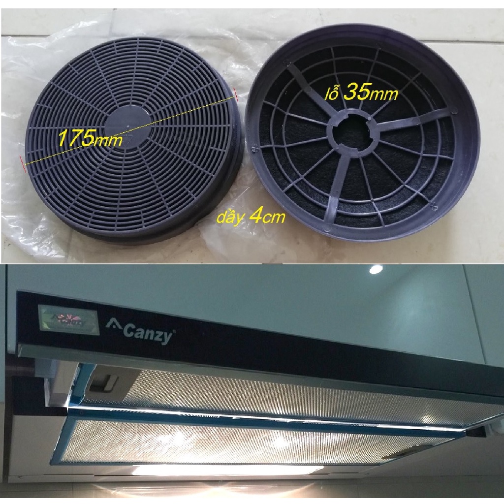 Lưới lọc mỡ 204 * 598 mm và  170 * 598 mm máy hút mùi kéo đẩy , Tấm lọc nhôm máy hút mùi âm tủ