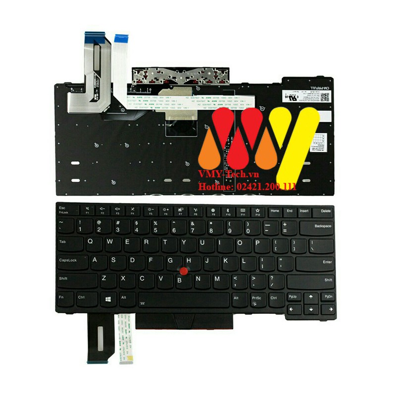 Bàn phim Lenovo ThinkPad E480 L480 T480S T490 US