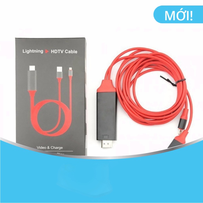 Cáp MHL lightning to HDMI cho iPhone iPad