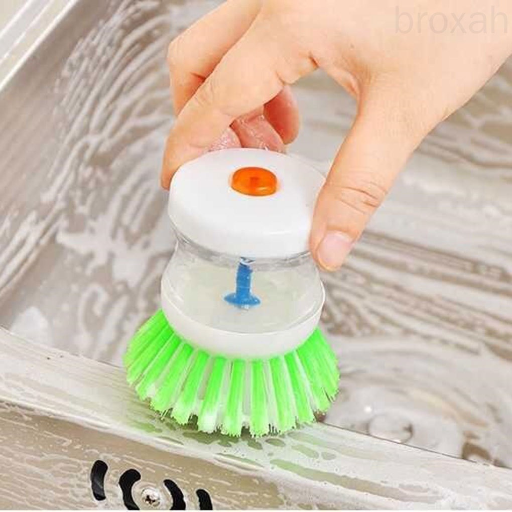 Bàn Chải Vệ Sinh Chén Dĩa Màu Sắc Ngẫu Nhiên