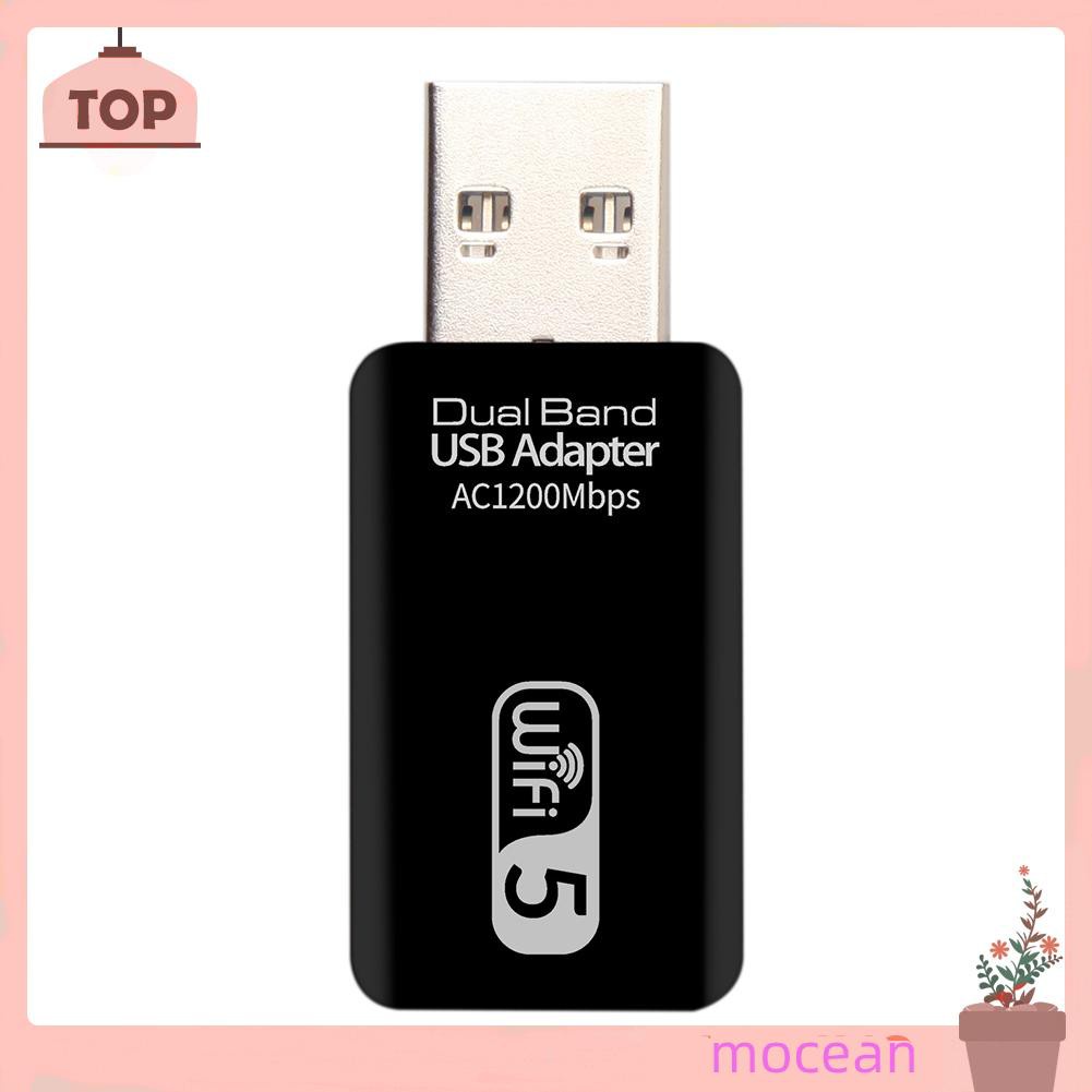 Mocean WD-4601AC 1200Mbps USB Wifi Network Card 2.4G/5G Dual-Band Wireless Adapter